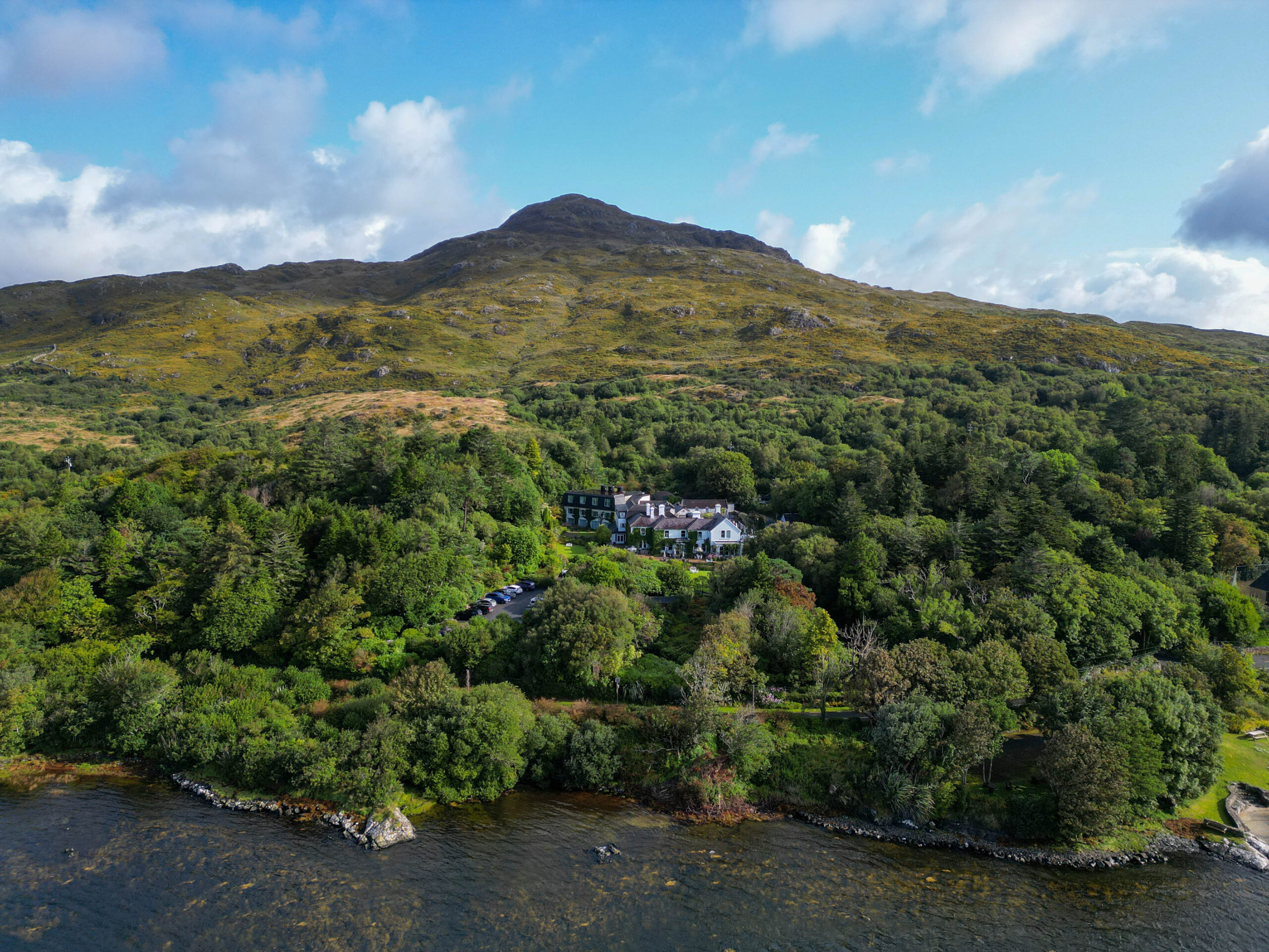 Cashel House bird’s eye view
